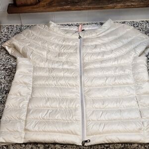​Cotes of London Lightweight Down Puffer Vest Cream Large